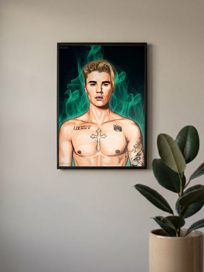 Justin Bieber Art Poster