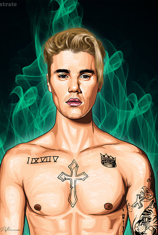 Justin Bieber Art Poster