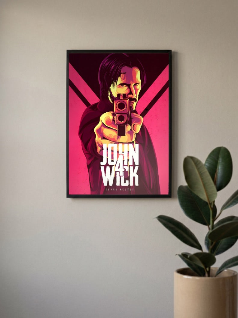 Killing Machine: John Wick Poster