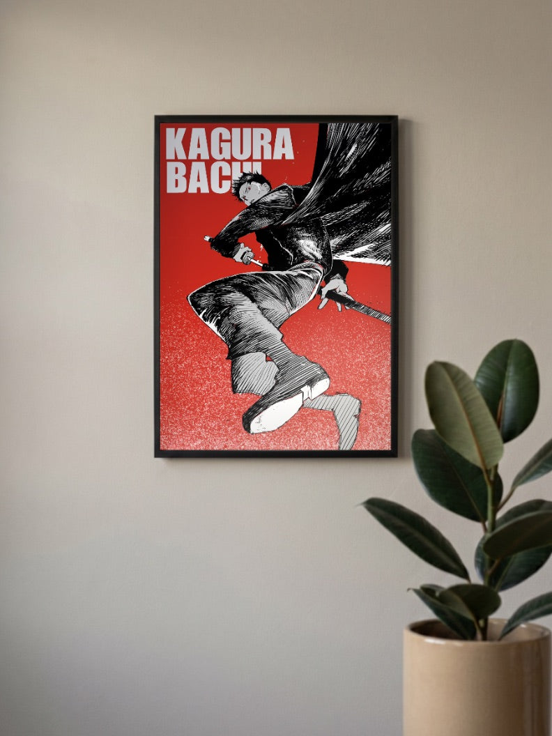Chihiro Rokuhira Action Pose Anime Poster