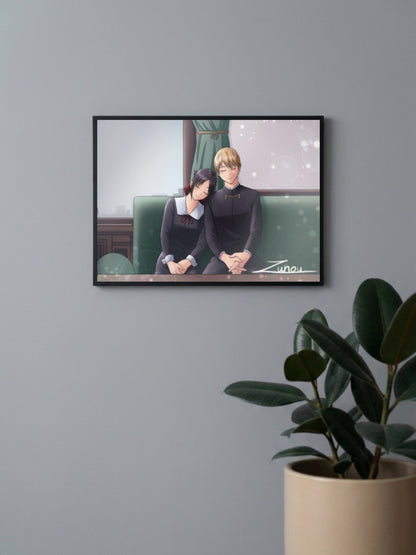 Kaguya Sama Romantic Poster