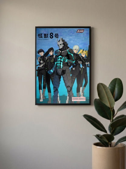 Kaiju No8 Squad Cover Anime Poster