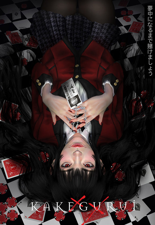 Kakegurui Art Poster