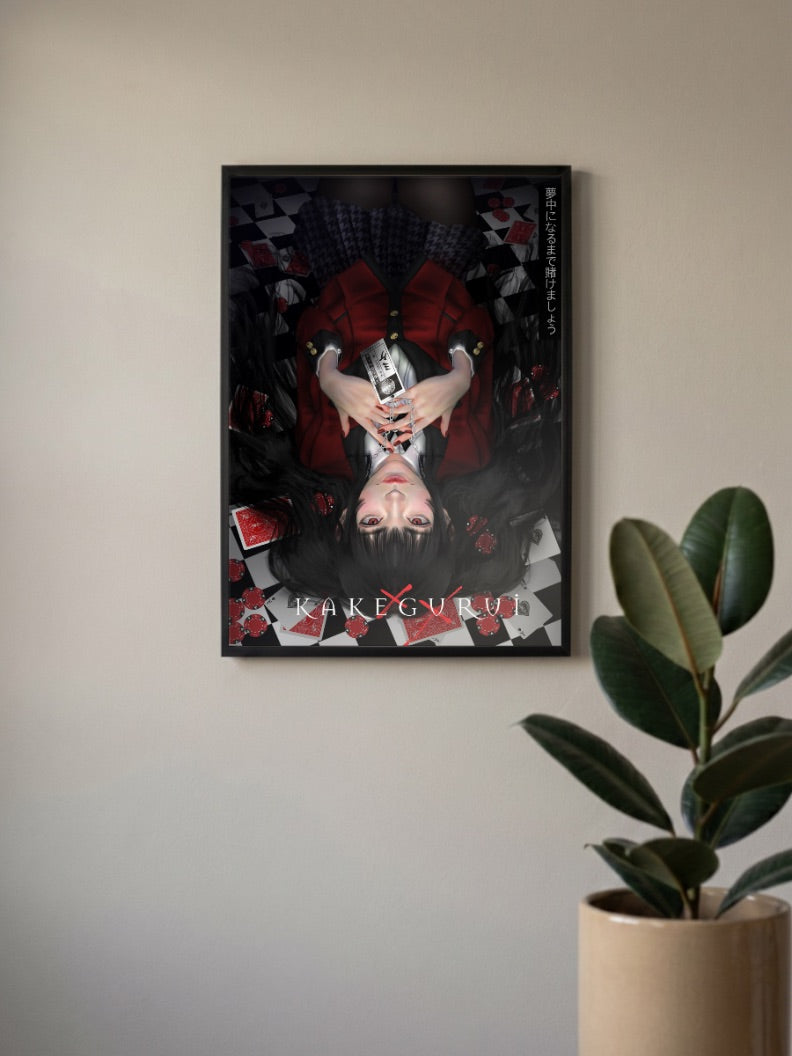 Kakegurui Art Poster