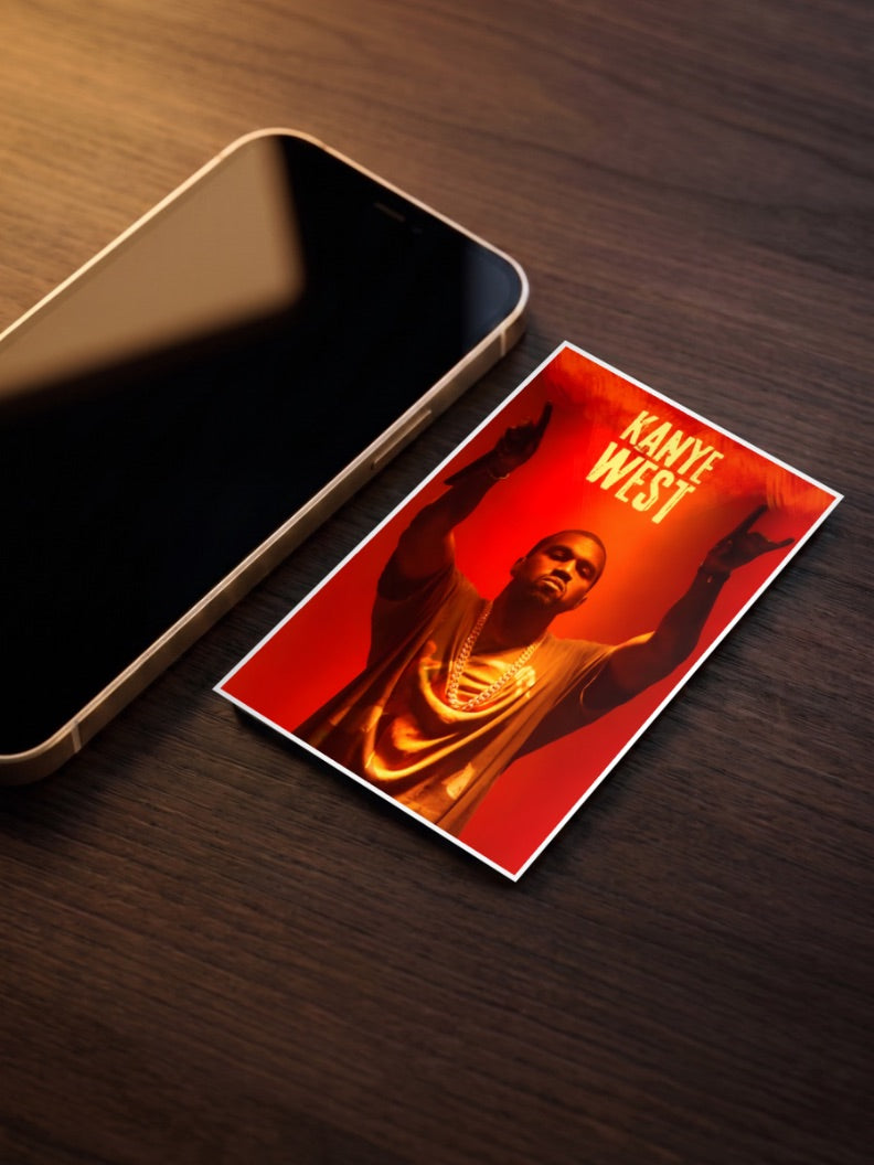Hip Hop Legend Kanye West Poster