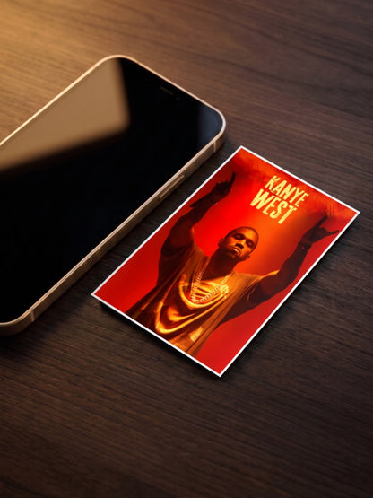 Hip Hop Legend Kanye West Poster