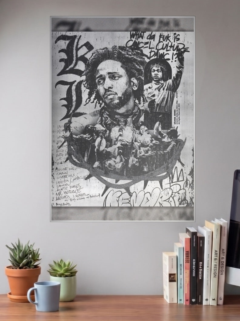 Kendrick Lamar Cancel Culture Singers Poster