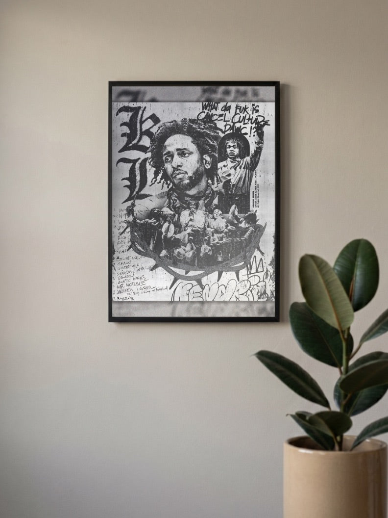 Kendrick Lamar Cancel Culture Singers Poster