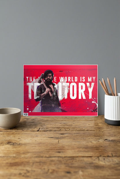 KGF My Territory Sandalwood Movie Poster