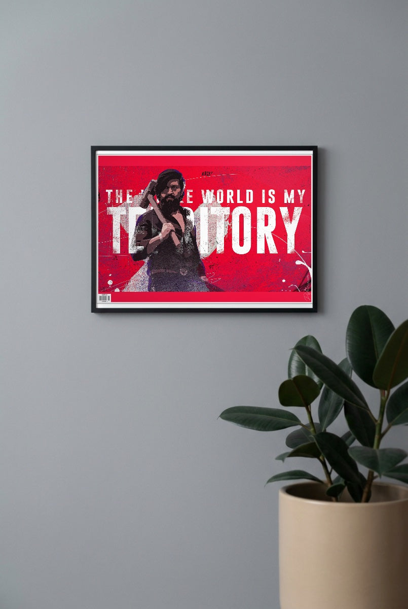 KGF My Territory Sandalwood Movie Poster