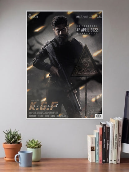 KGF: Yash Art Poster