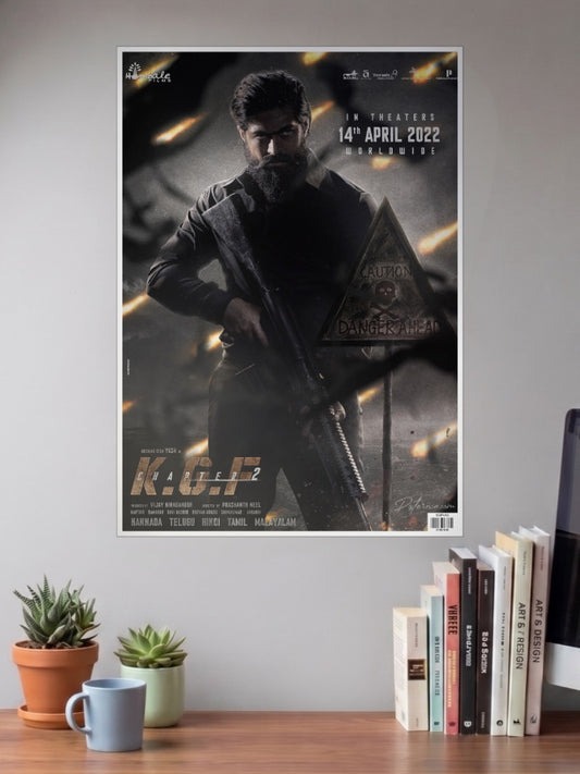KGF: Yash Art Poster