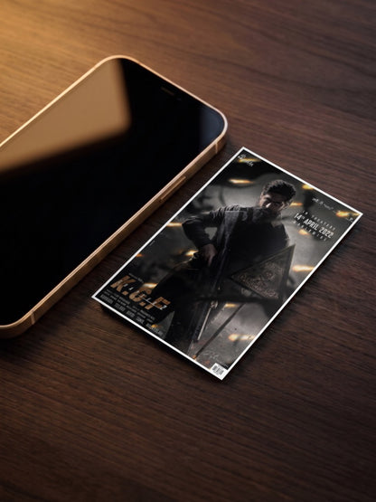 KGF: Yash Art Poster