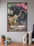 Godzilla Kong New Empire Hollywood Movie Poster