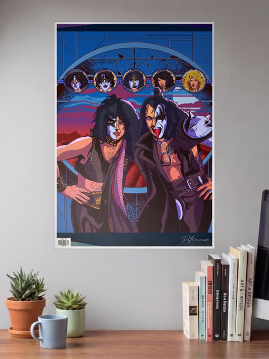Kiss band Poster
