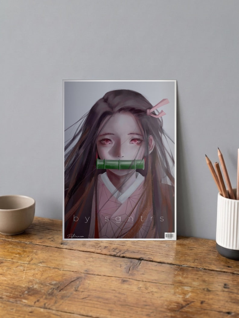 Nezuko Kamado Poster