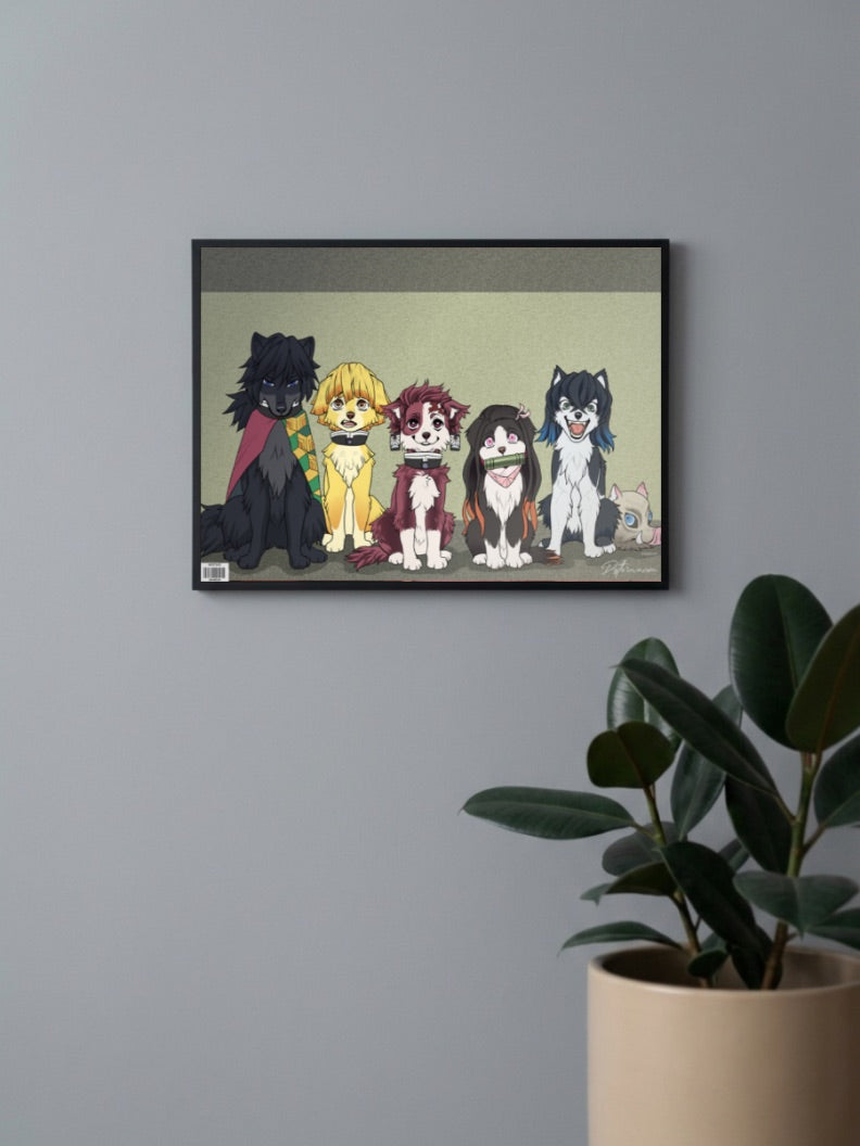 Demon Slayer Gang of Wolves Poster
