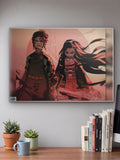 Nezoko and Tanjiro Poster
