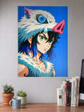 Inosuke Hashibira Boar Mask Anime Poster