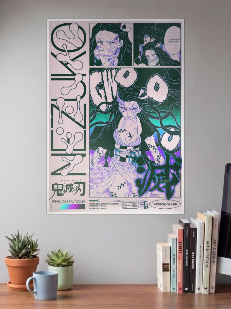 Nezuko Demon Poster