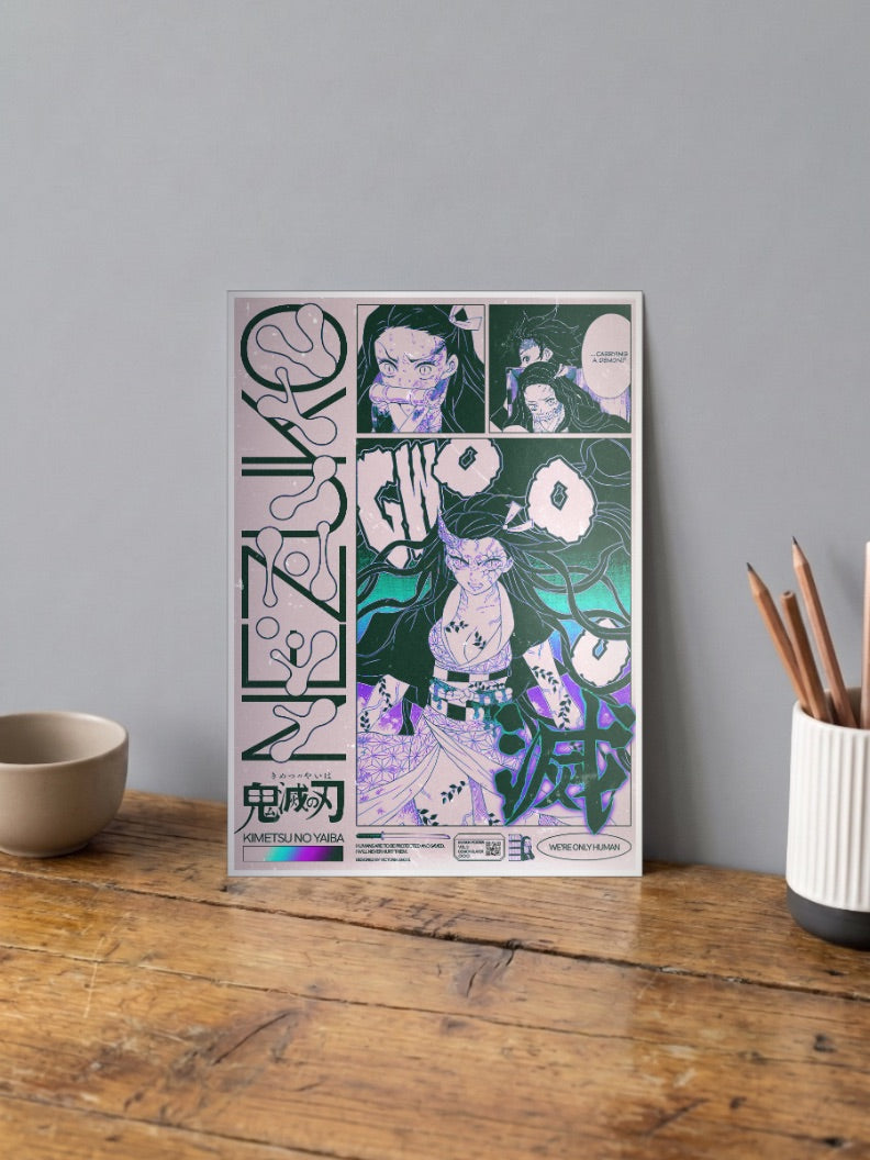 Nezuko Demon Poster