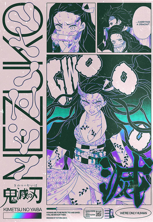 Nezuko Demon Poster