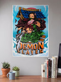 Demon Slayer Toon Art Poster