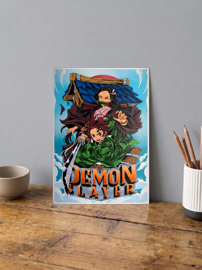 Demon Slayer Toon Art Poster