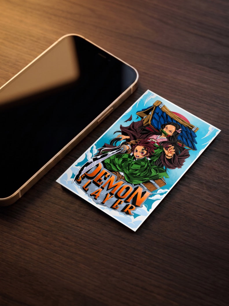 Demon Slayer Toon Art Poster