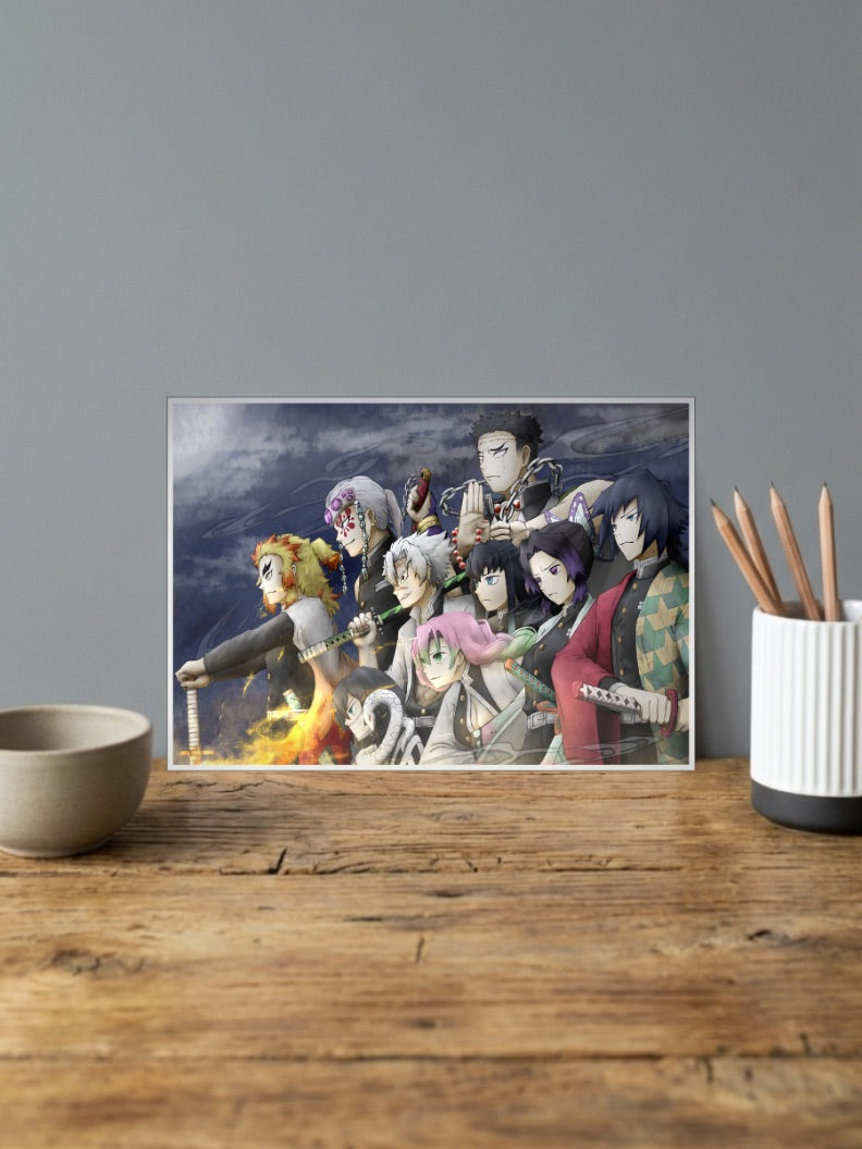 Hashiras Demonslayer Poster