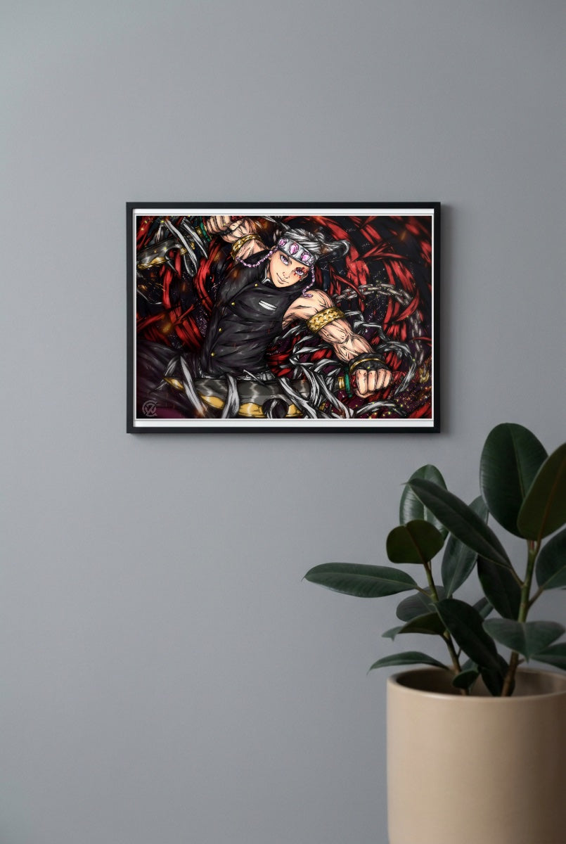 Tengen Demon Slayer Anime Poster