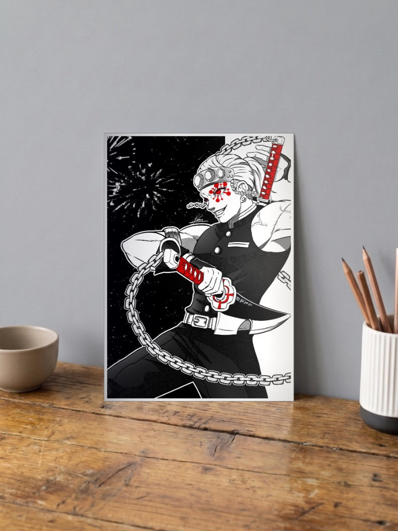 Tengen Uzui Poster