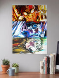 Tanjiro Triple Team Poster