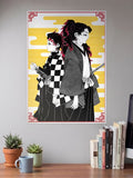 Tanjiro and Yoriichi Poster