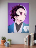 Tanjiro Kamado Close Up Anime Poster