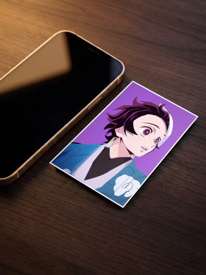 Tanjiro Kamado Close Up Anime Poster