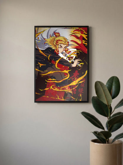 Rengoku Flame of the Hashira Poster