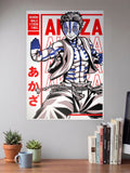Akaza Demon slayer Poster