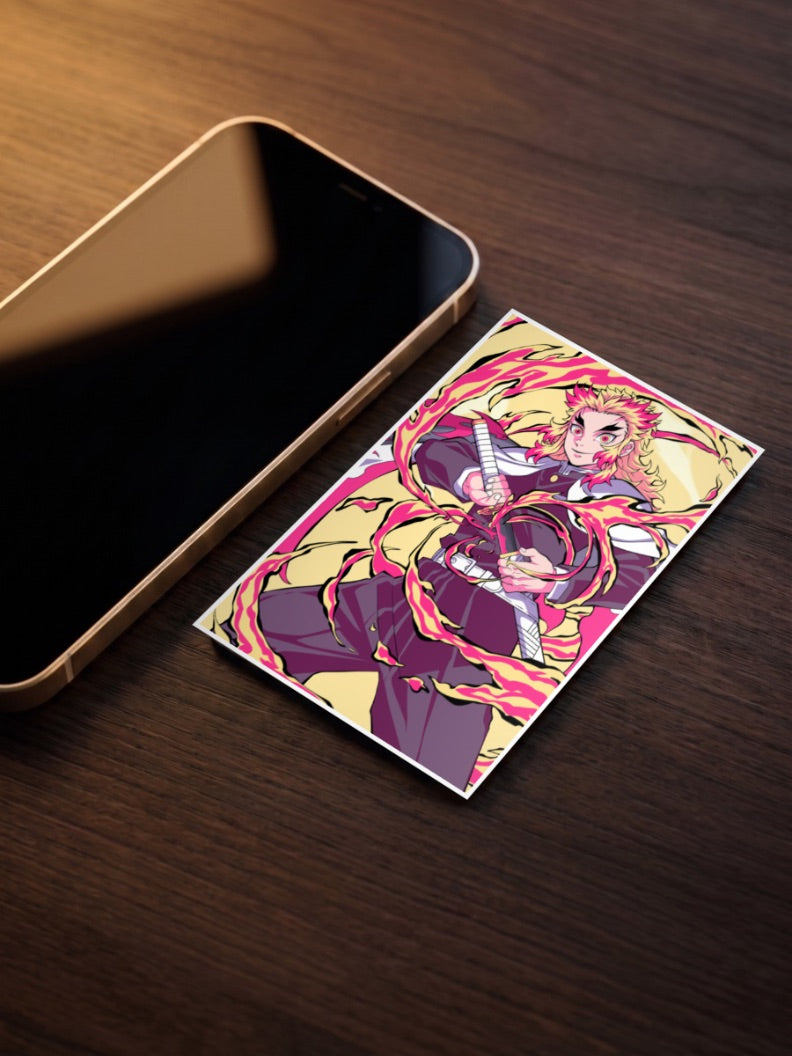 Fire Hashira Rengoku Poster