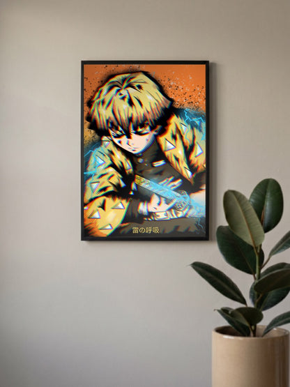Zenitsu Fanart Poster