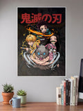 Tanjori X Inosuke X Zenitsu X Nezuko Poster