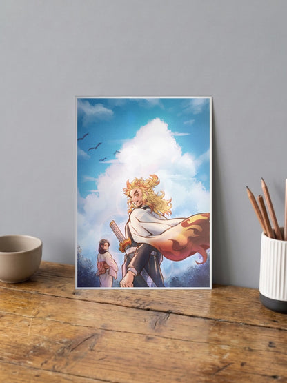 Flame Hashira Poster