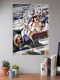 Muzan Kibutsuji Blood Portrait Anime Poster