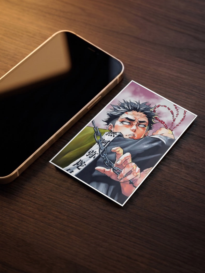 Gyomei Himejima Prayer Beads Anime Poster