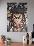 Gyomei Himejima Hashira Portrait Anime Poster