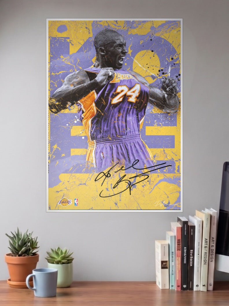 Kobe Lakers Poster
