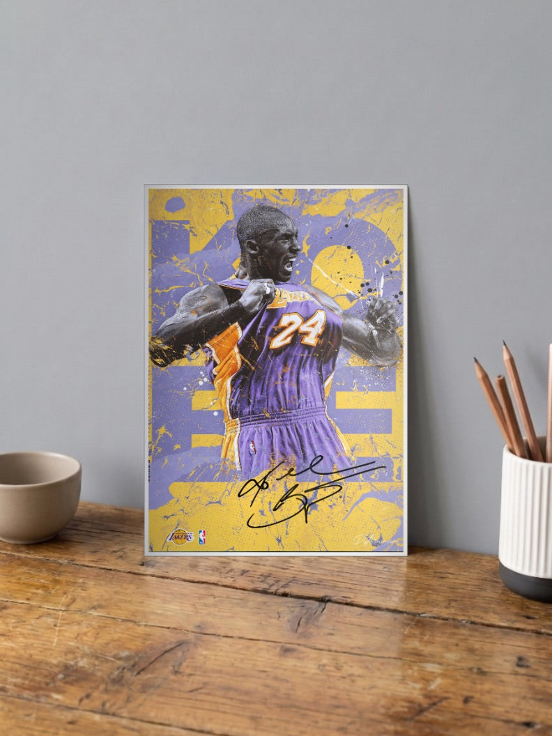 Kobe Lakers Poster