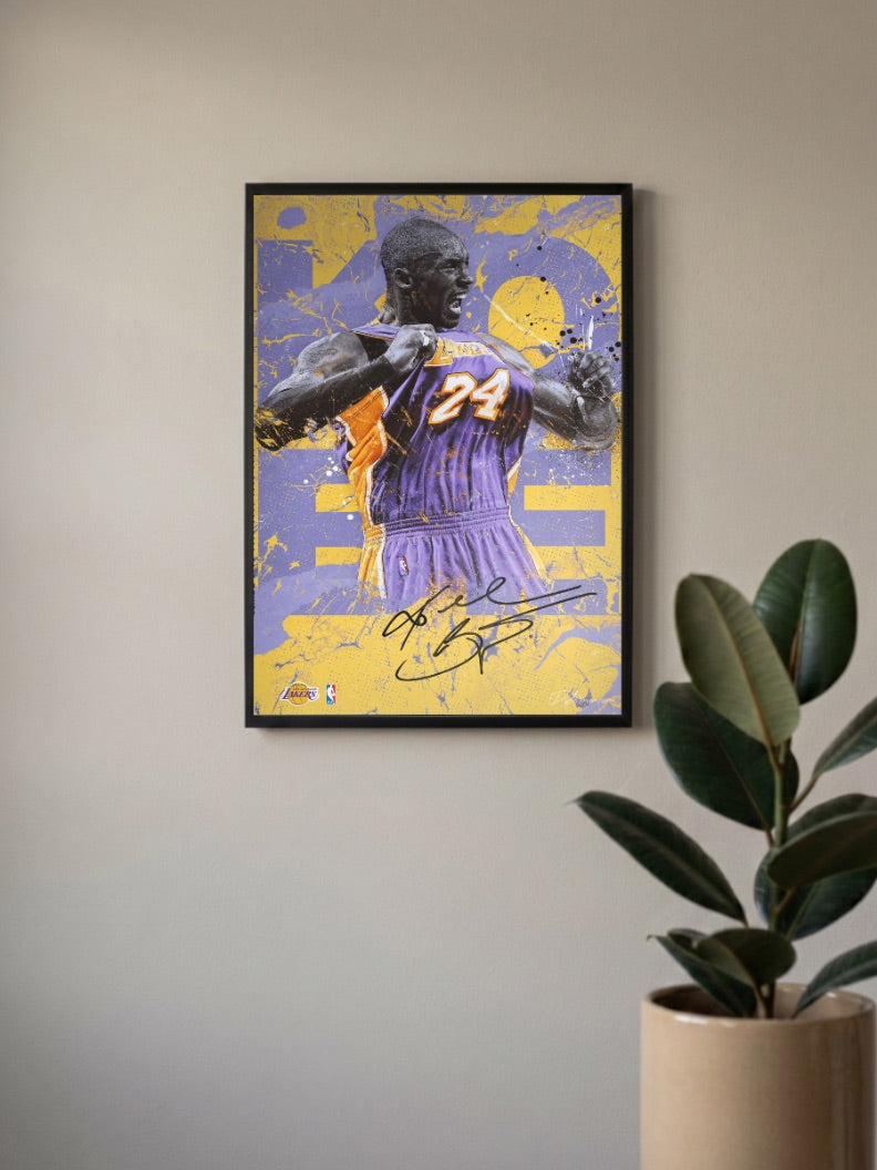 Kobe Lakers Poster