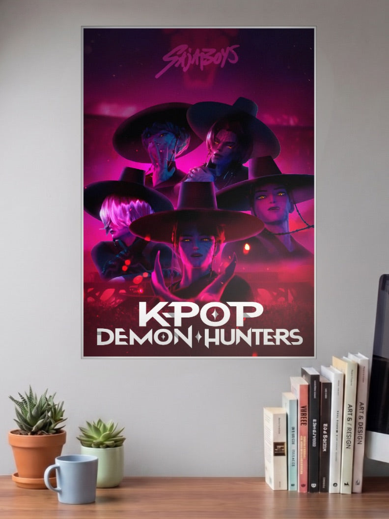 Saja Boys Group Portrait Netflix Poster