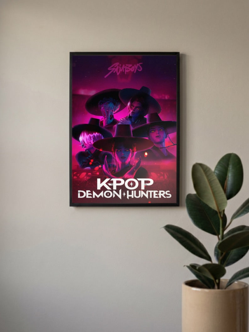 Saja Boys Group Portrait Netflix Poster